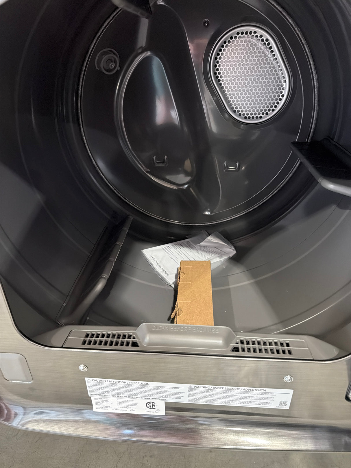 T8ID12 - Samsung DVE52A5500V/A3 Smart Electric Dryer