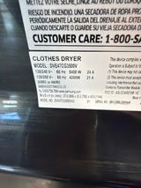 Samsung 7.4 cu ft Electric Dryer DVE47CG3500V/A3 – T2NP07