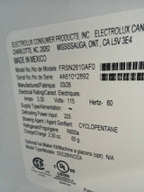 T9ID36 - Frigidaire FRSN2610AF Side-by-Side Refrigerator