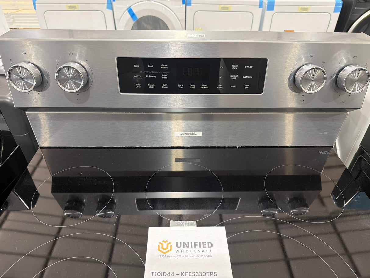 T10ID44 – KFES330TPS Slide-In Electric Range – KitchenAid