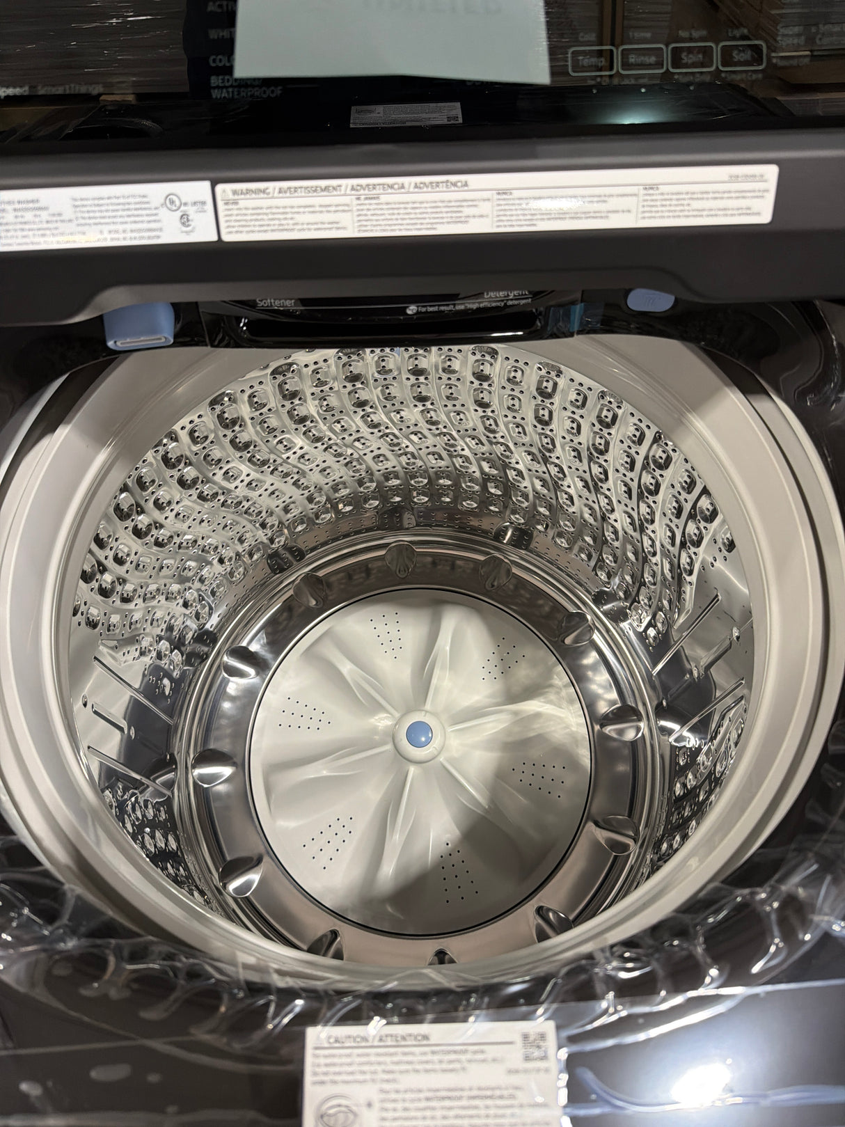 T12ID29 - Samsung WA52DG5500AVUS 6.0 cu. ft. Top Load Washer