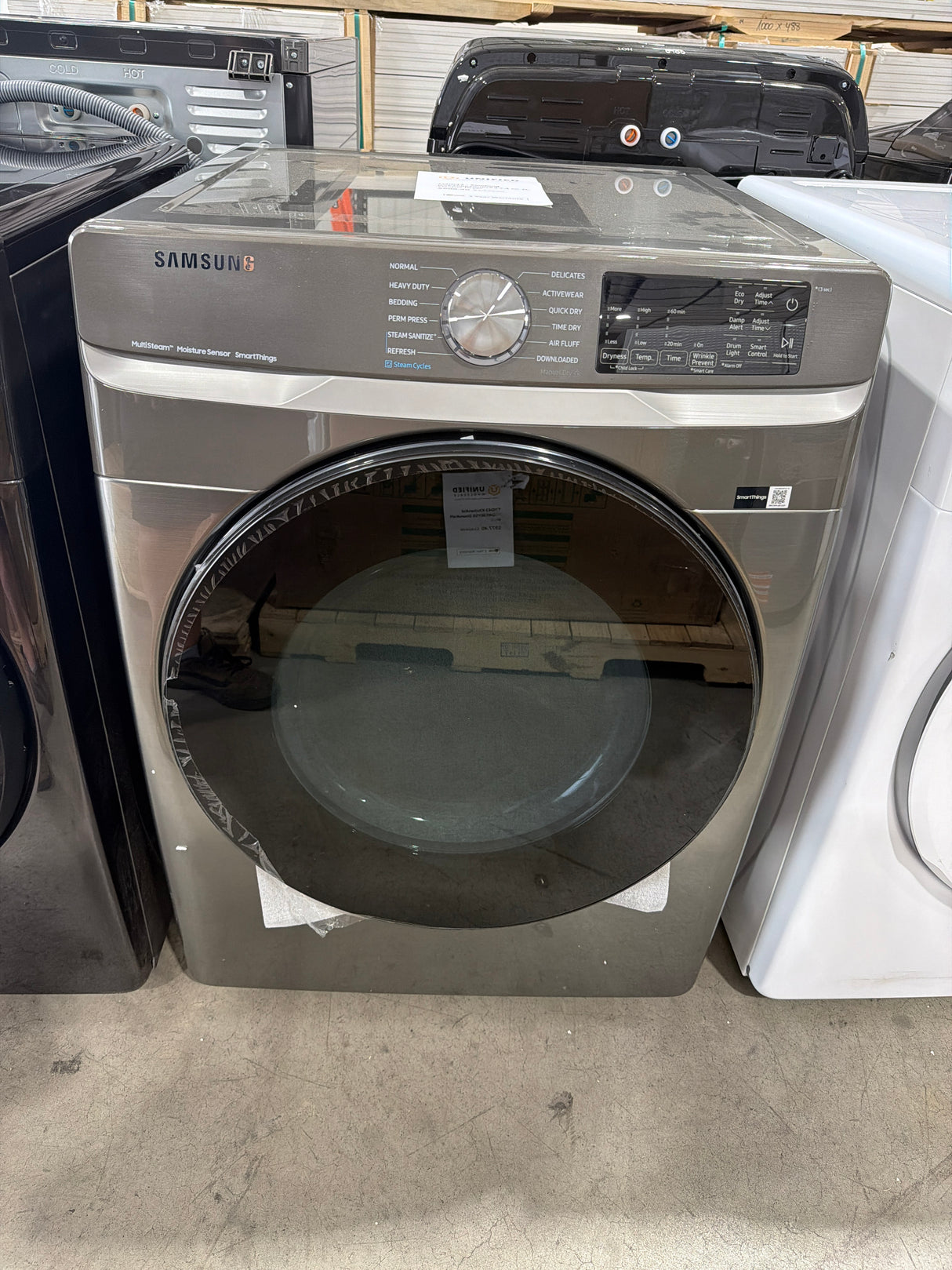 T12ID43 - Samsung DVE45B6300P/A3 7.4 cu. ft. Electric Dryer