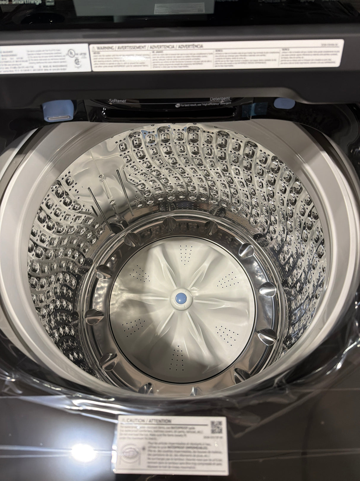 T12ID28 - Samsung WA52DG5500AVUS 6.0 cu. ft. Top Load Washer