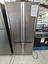 T11ID16 Samsung 22 cu ft 3-Door French Door Refrigerator RF22A4111SR –