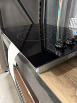 T6ID01 - Frigidaire - 30 in. Electric Cooktop in Black with 4 Burner Elements, including Quick Boil Burner & Ceramic Glass Surface - Black FFEC3025UB