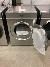 T3ID09 - Samsung - Bespoke 7.6 cu. ft. Ultra Capacity Electric Dryer with AI Optimal Dry and Super Speed Dry - Silver Steel DVE53BB8900TA3