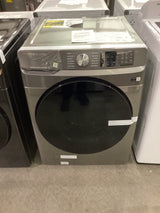 T2ID42 -Super Speed Wash High Efficiency Stackable Medium ( 4.5-cu ft ) Front-Load Washer with Steam Cycle ( Platinum) WF45B6300AP/US