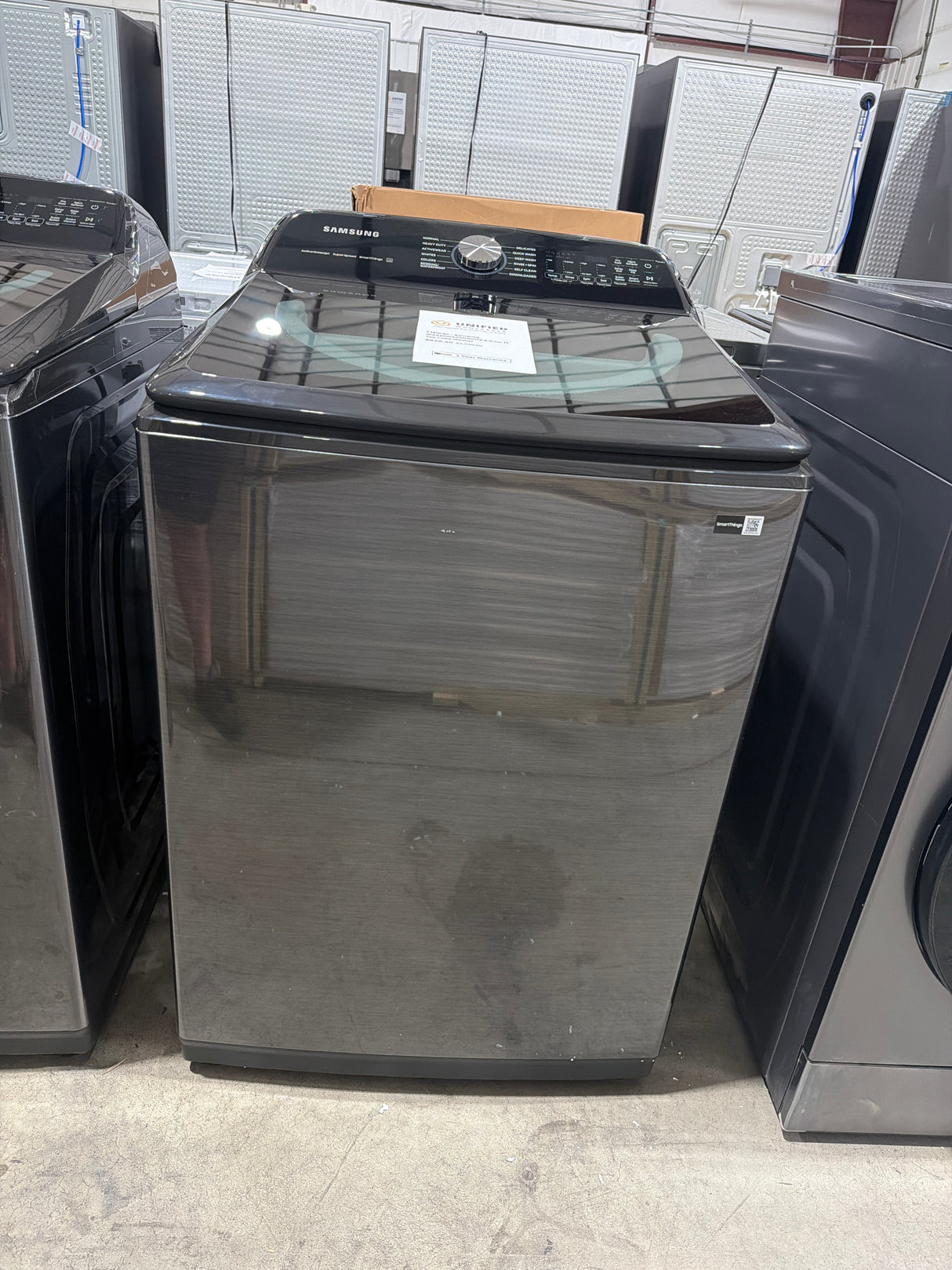 T12ID30 - Samsung WA52DG5500AVUS 6.0 cu. ft. Top Load Washer