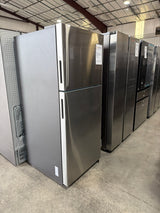 T12ID12 - Samsung RT70F18LRSRAA 17.5 cu. ft. Garage Ready Top Freezer Refrigerator