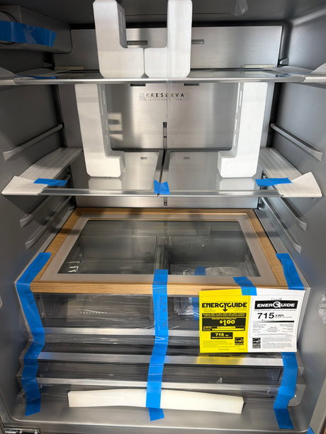 KitchenAid 30 cu ft French Door Refrigerator KRFF436SPS - scratch and dent, Nampa ID (photo 5)