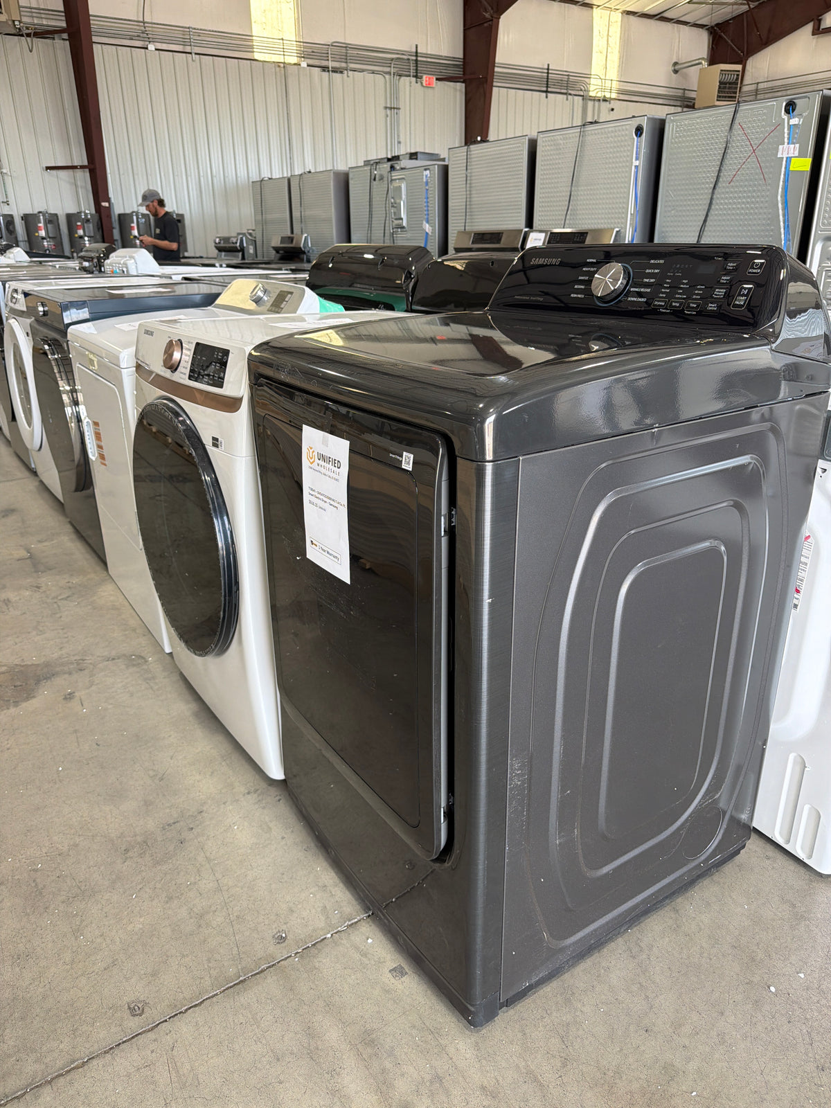 T13ID41 – DVE47CG3500VA3 7.4 Cu. Ft. Smart Electric Dryer – Samsung