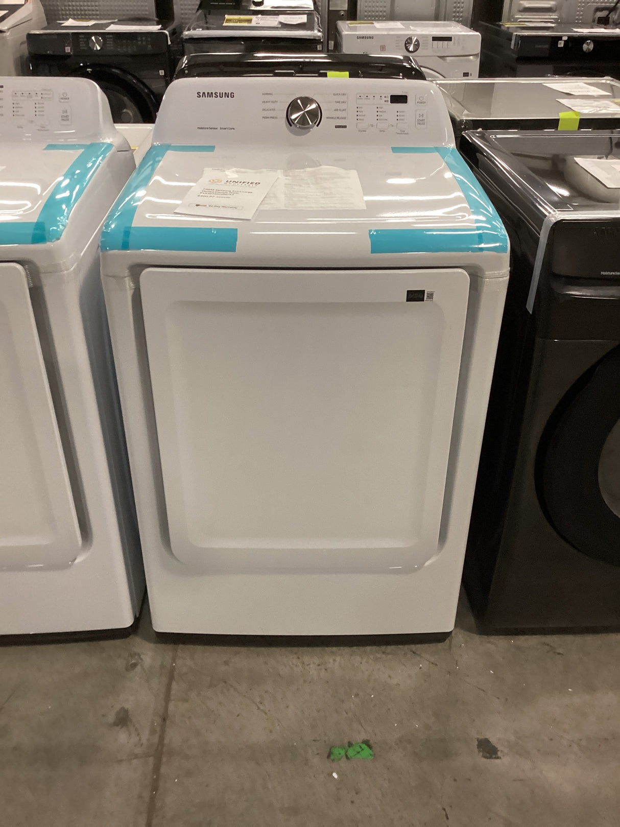 T1ID14 Samsung Extra Large Vented Electric Dryer DVE45T3200W/A3