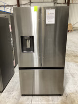 T2ID27 -Standard-Depth Mega Capacity 31-cu ft 3 -Door 36-in Wide Smart Compatible French Door Refrigerator with Triple Ice Maker with Water and Ice Dispenser RF32CG5400SRAA