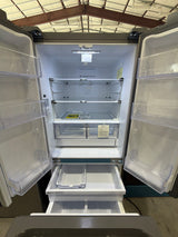 T11ID16 Samsung 22 cu ft 3-Door French Door Refrigerator RF22A4111SR –