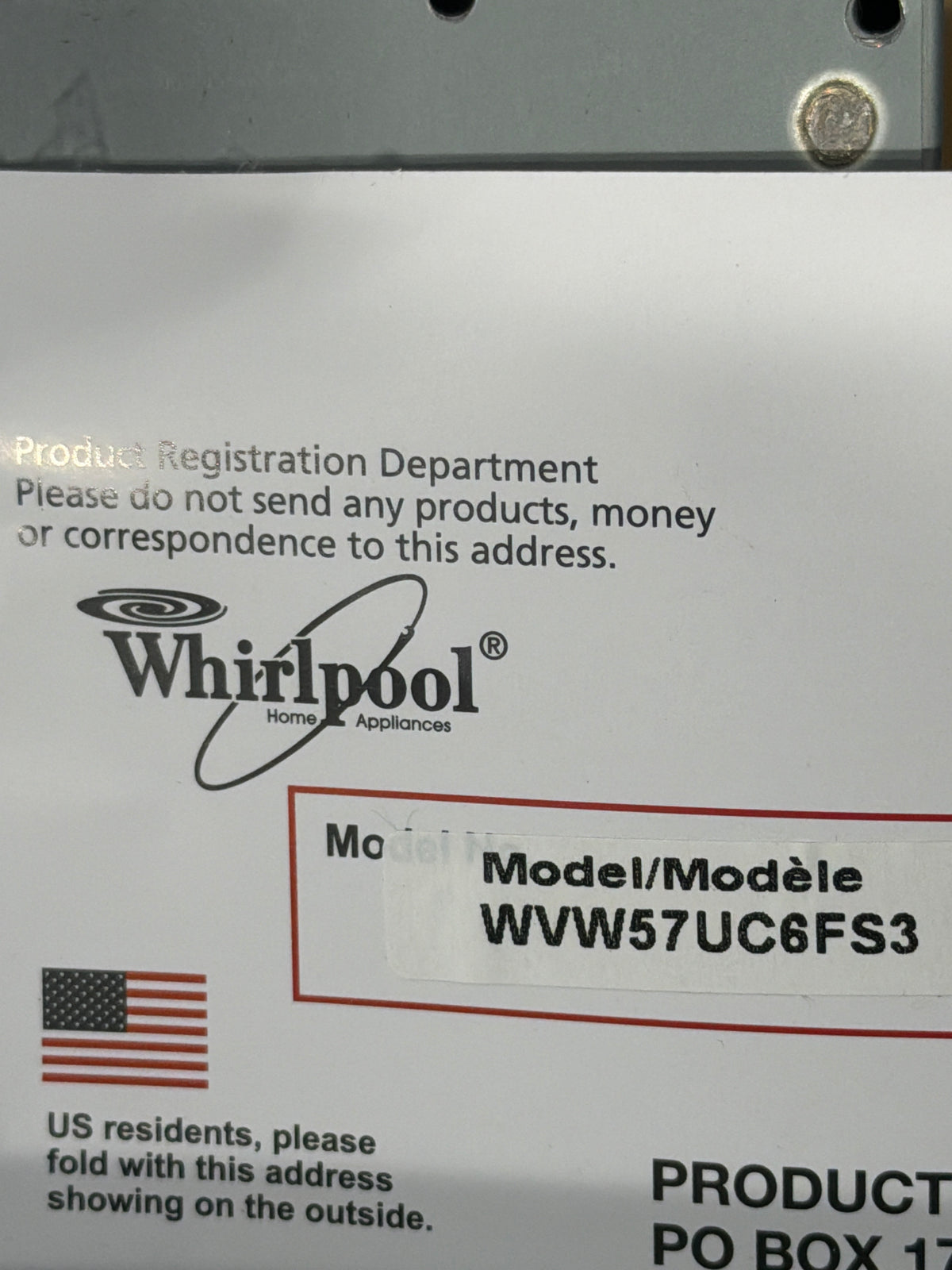 Whirlpool 36 in. Wall Mount Range Hood WVW57UC6FS – T1NP44