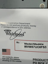 Whirlpool 36 in. Wall Mount Range Hood WVW57UC6FS – T1NP44