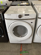 T1ID12 Samsung 7.5 cu. ft. Electric Dryer with Sensor Dry DVE45T6000W/A3