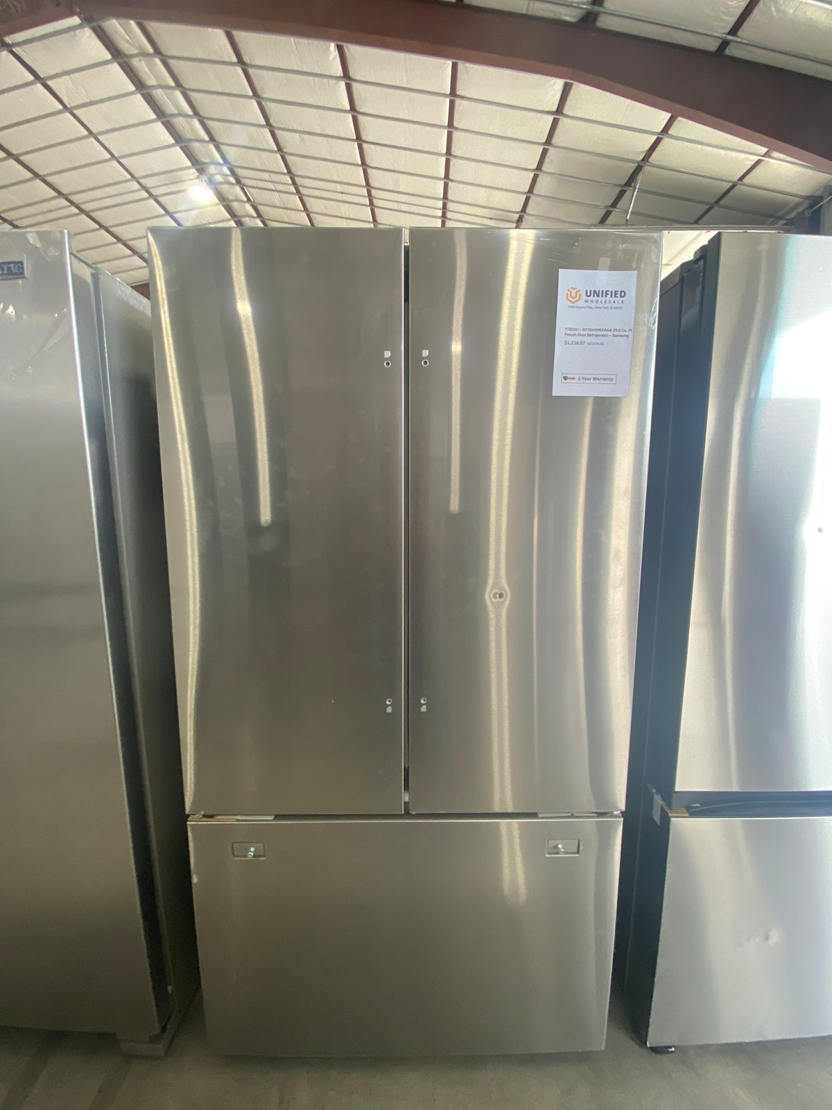 T13ID01 – RF70H30KERAA 29.5 Cu. Ft. French Door Refrigerator – Samsung