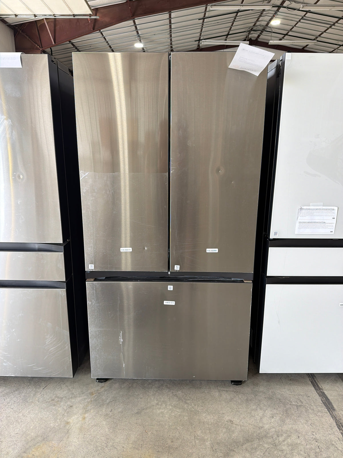 T13ID09 – RF30BB6600QLAA 30 Cu. Ft. 3-Door French Door Refrigerator – Samsung
