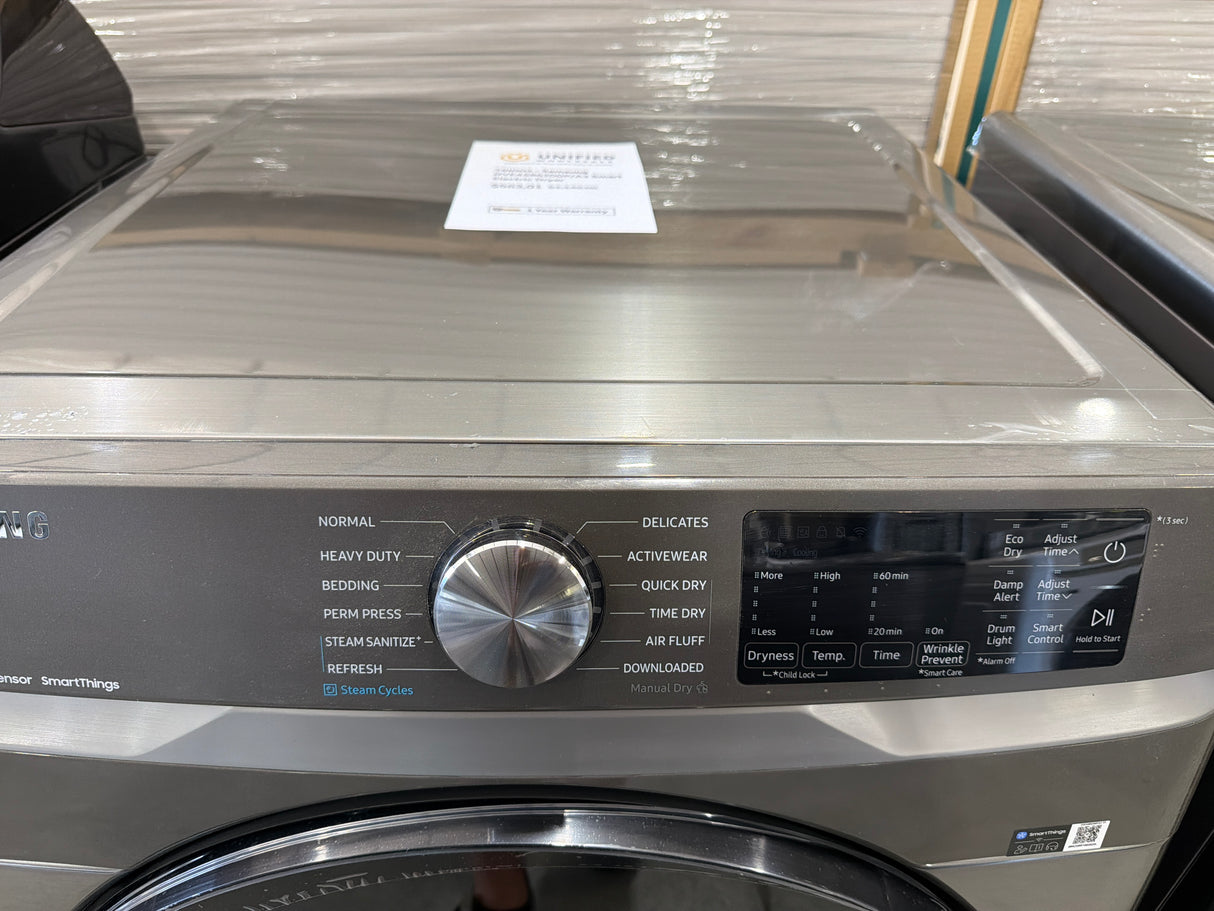 T8ID03 - Samsung DVE45B6300P/A3 Smart Electric Dryer
