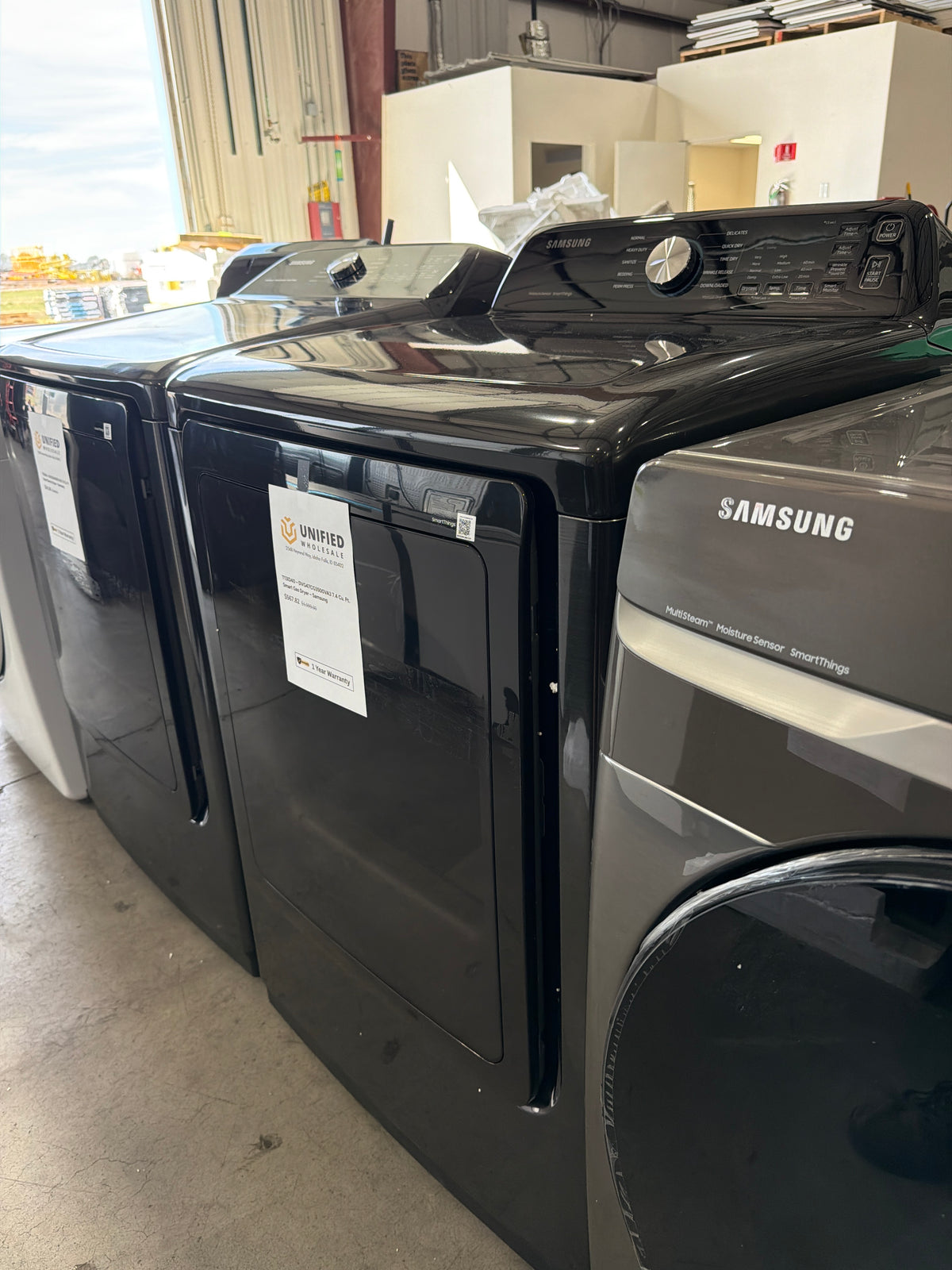 T13ID40 – DVG47CG3500VA3 7.4 Cu. Ft. Smart Gas Dryer – Samsung