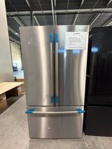 KitchenAid 24 cu ft Counter Depth French Door Refrigerator KRFC236SPS - scratch and dent, Nampa ID