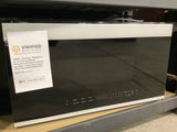 T3ID30 - Samsung - Bespoke 2.1 Cu. Ft. Over-the-Range Microwave with Sensor Cooking and Edge to Edge Glass Display - White Glass ME21DB650012AA