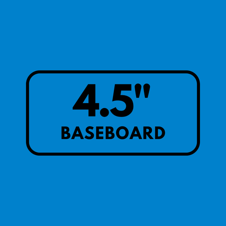 4.5" x 16' Eased Edge Craftsman Style Baseboard Unified Wholesale