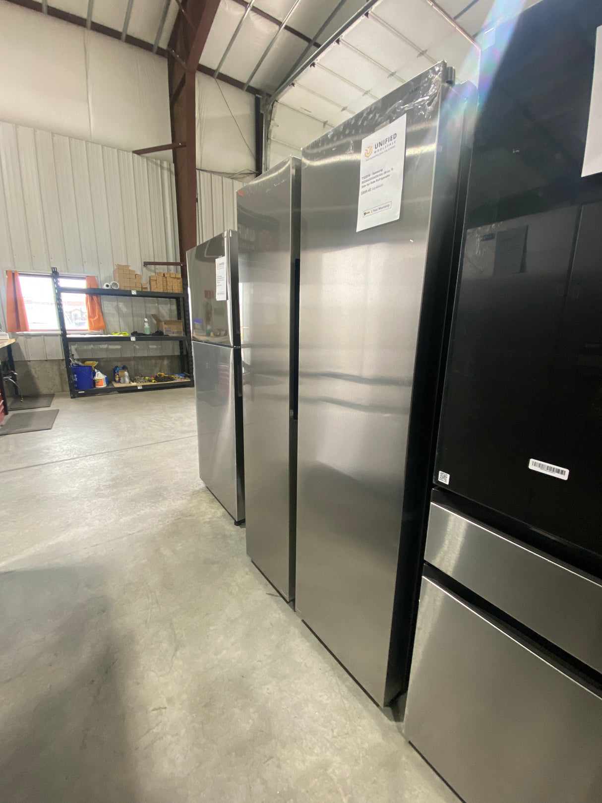 T12ID18 - Samsung RS28A500ASR/AA 28 cu. ft. Side-by-Side Refrigerator