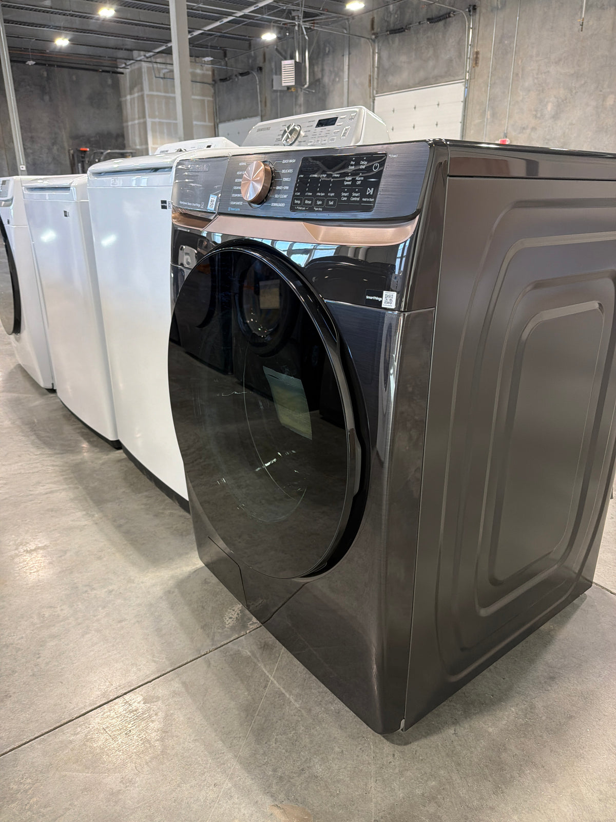 Samsung 5.0 cu ft Smart Front Load Washer WF50BG8300AVUS – T2NP38