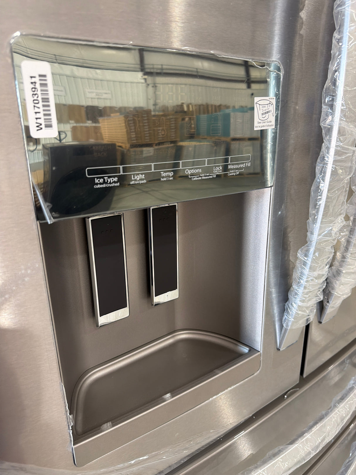 T10ID28 – WRMF3636RZ French Door Refrigerator – Whirlpool