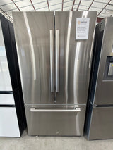 T11ID26 Samsung 25 cu ft 3-Door French Door Refrigerator RF70H25KERAA –