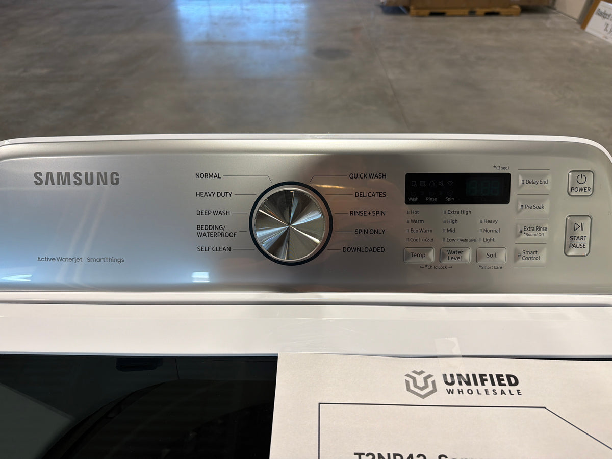 Samsung 4.7 cu ft Top Load Washer WA47CG3500AWA4 – T2NP42