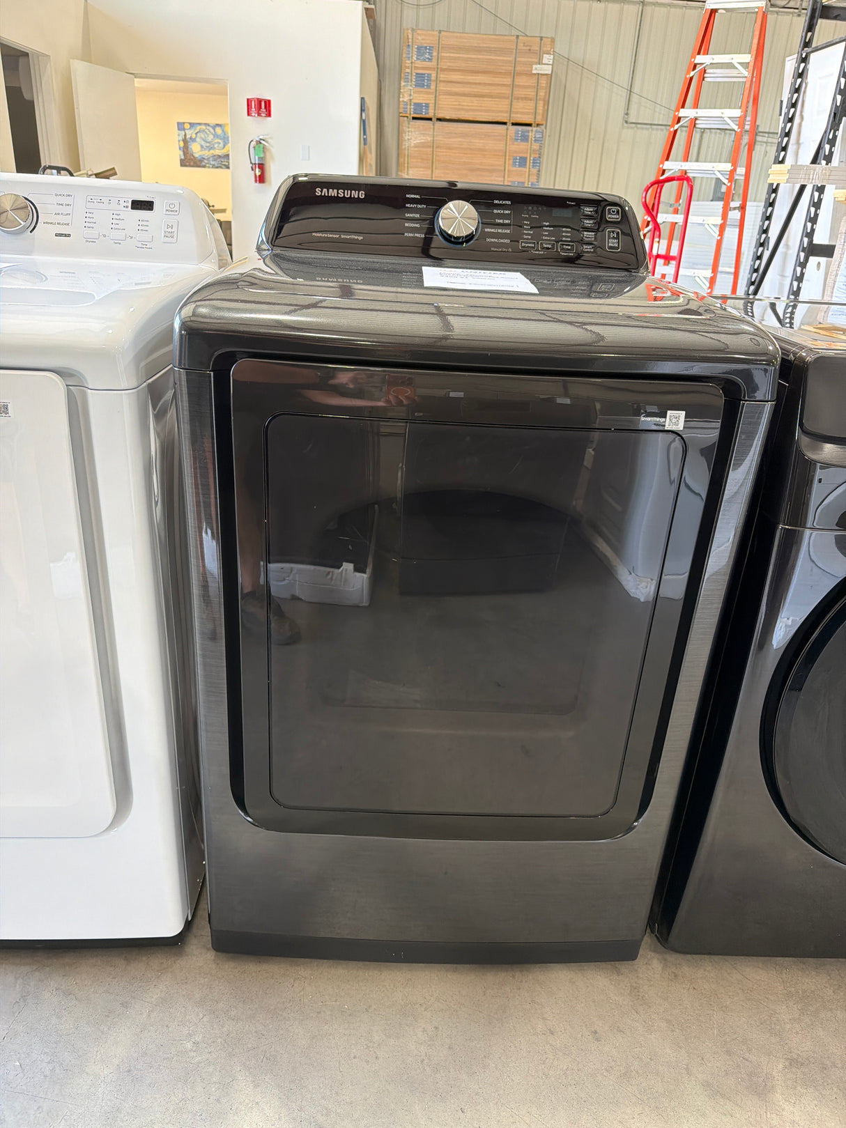 T8ID09 - Samsung DVE47CG3500V/A3 Smart Electric Dryer