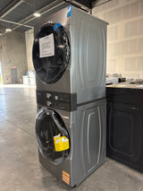 Whirlpool Laundry Tower 4.5 cu ft Washer / 7.4 cu ft Electric Dryer WEF5727TR - scratch and dent, Nampa ID (photo 2)