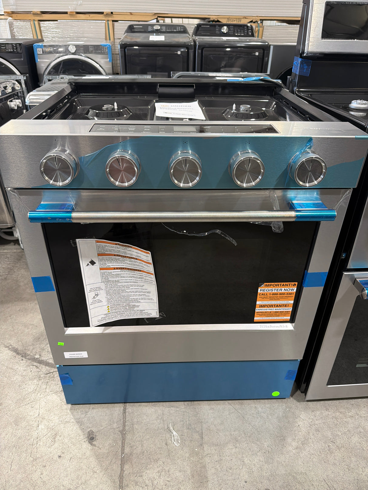 T10ID50 – KSGS330SPS Slide-In Gas Range – KitchenAid