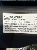 T8ID37- Samsung WA54CG7150ADA4 Smart Top Load Washer