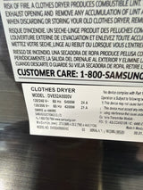 T8ID12 - Samsung DVE52A5500V/A3 Smart Electric Dryer