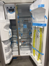 Whirlpool 21.4 cu ft Side-by-Side Refrigerator WRS321SDHZ - scratch and dent, Nampa ID (photo 3)