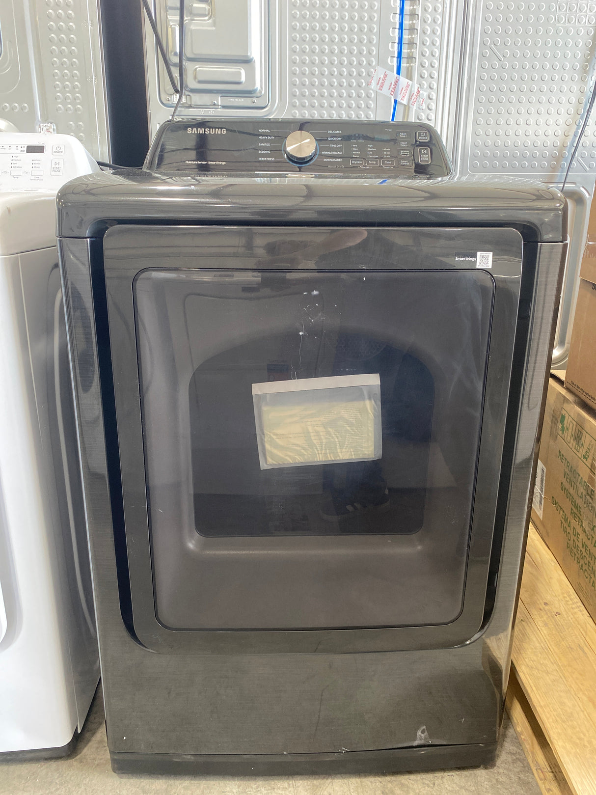 T11ID05 Samsung 7.4 cu ft Smart Electric Dryer DVE47CG3500VA3 – T11ID05