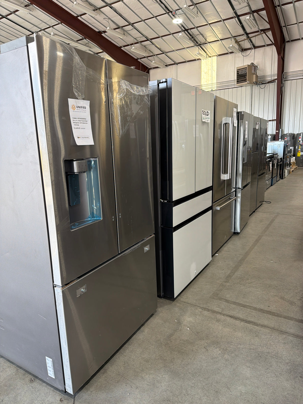 T11ID28 Samsung 29 cu ft French Door Refrigerator with Sphere Ice RF70H30GERAA –