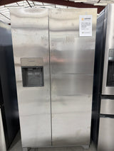 T6ID43 - Frigidaire - 22.3 Cu. Ft. 36'' Counter Depth Side by Side Refrigerator - Stainless Steel  FRSC2333AS