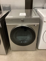 T3ID10 - Samsung - Bespoke 7.6 cu. ft. Ultra Capacity Electric Dryer with AI Optimal Dry and Super Speed Dry - Silver Steel DVE53BB8900TA3