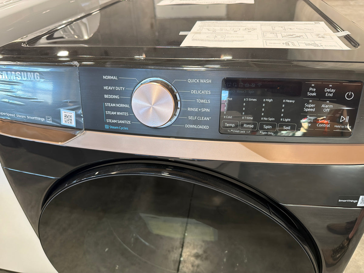 Samsung 5.0 cu ft Smart Front Load Washer WF50BG8300AVUS – T2NP38