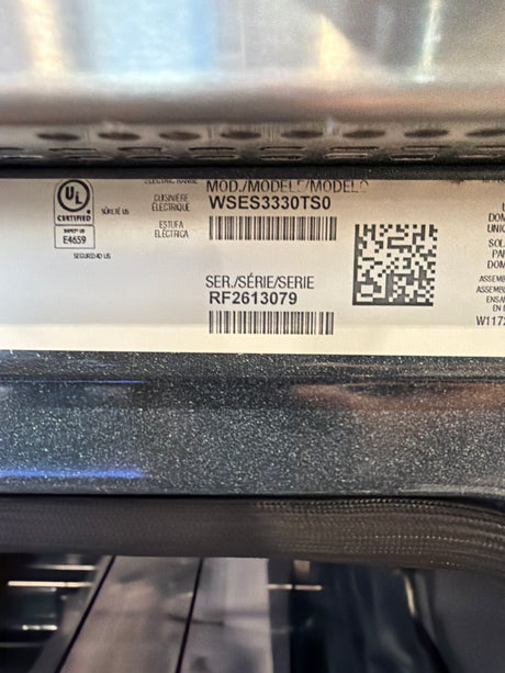 Whirlpool 30 in. 5-Element Slide-In Electric Range WSES3330TS - scratch and dent, Nampa ID (photo 5)