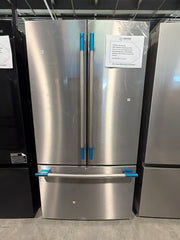 KitchenAid 24 cu ft Counter Depth French Door Refrigerator KRFC236SPS - scratch and dent, Nampa ID