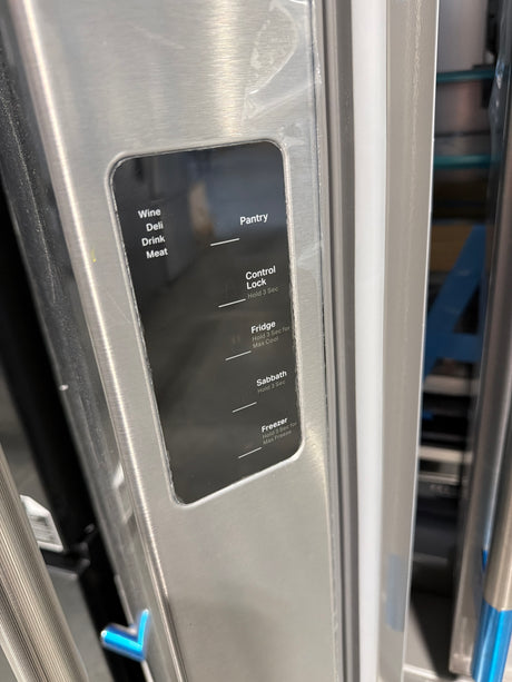 KitchenAid 24 cu ft Counter Depth French Door Refrigerator KRFC236SPS - scratch and dent, Nampa ID (photo 4)