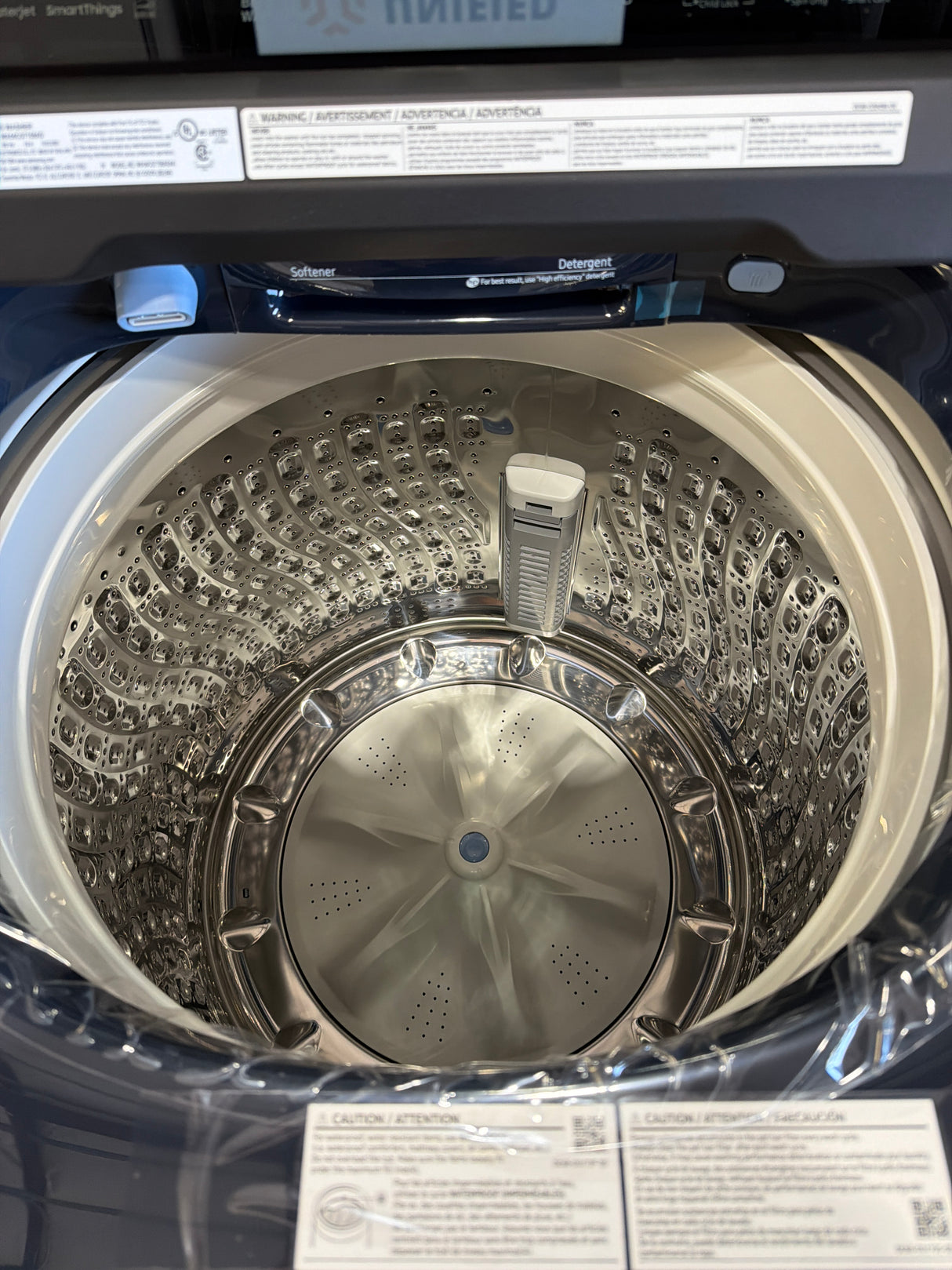 T8ID36 - Samsung WA54CG7150ADA4 Smart Top Load Washer