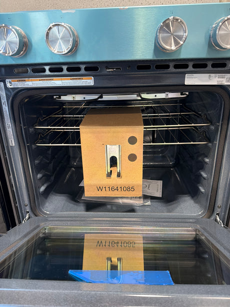 KitchenAid 30 in. 5-Element Slide-In Electric Range KSES330SPS - scratch and dent, Nampa ID (photo 4)
