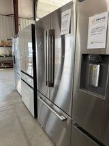 T11ID26 Samsung 25 cu ft 3-Door French Door Refrigerator RF70H25KERAA –